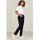 Womens Comfort Waist Slim Leg Pant