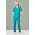Womens Avery Easy fit V-Neck Scrub Top - Teal