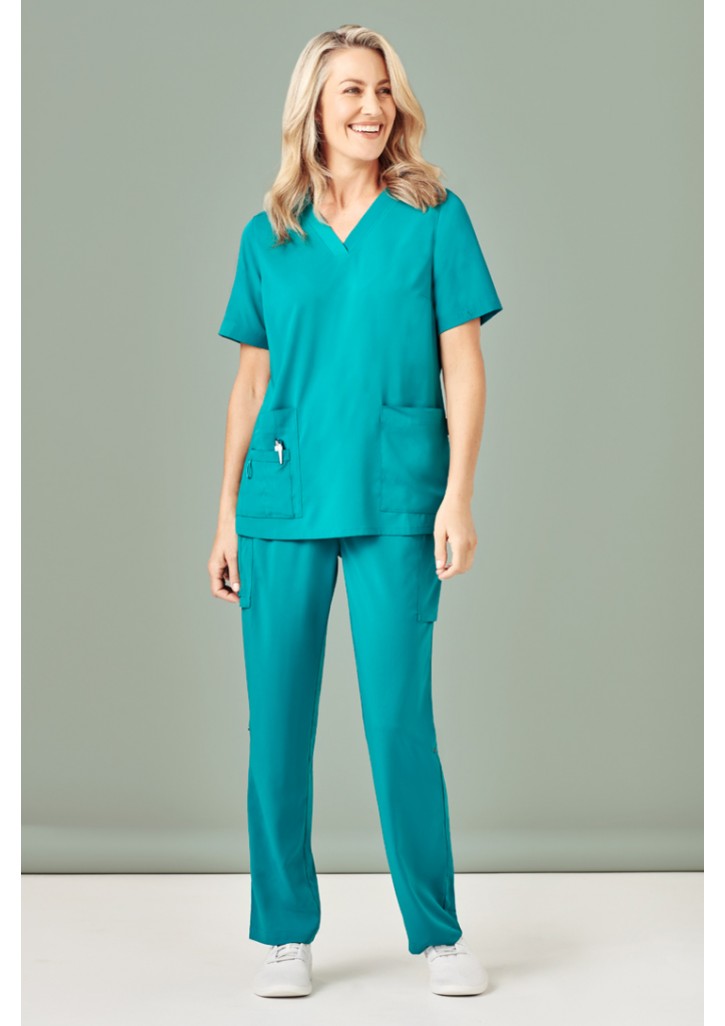 Womens Avery Easy fit V-Neck Scrub Top