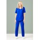 Womens Avery Tailored Fit Round Neck Scrub Top