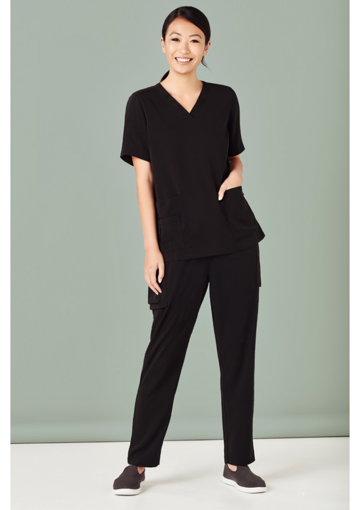 Womens Avery Easy fit V-Neck Scrub Top