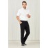 Mens Comfort Waist Flat Front Pant
