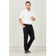 Mens Comfort Waist Flat Front Pant