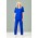 Womens Avery Multi-Pockets Slim Leg Pant - Electric Blue
