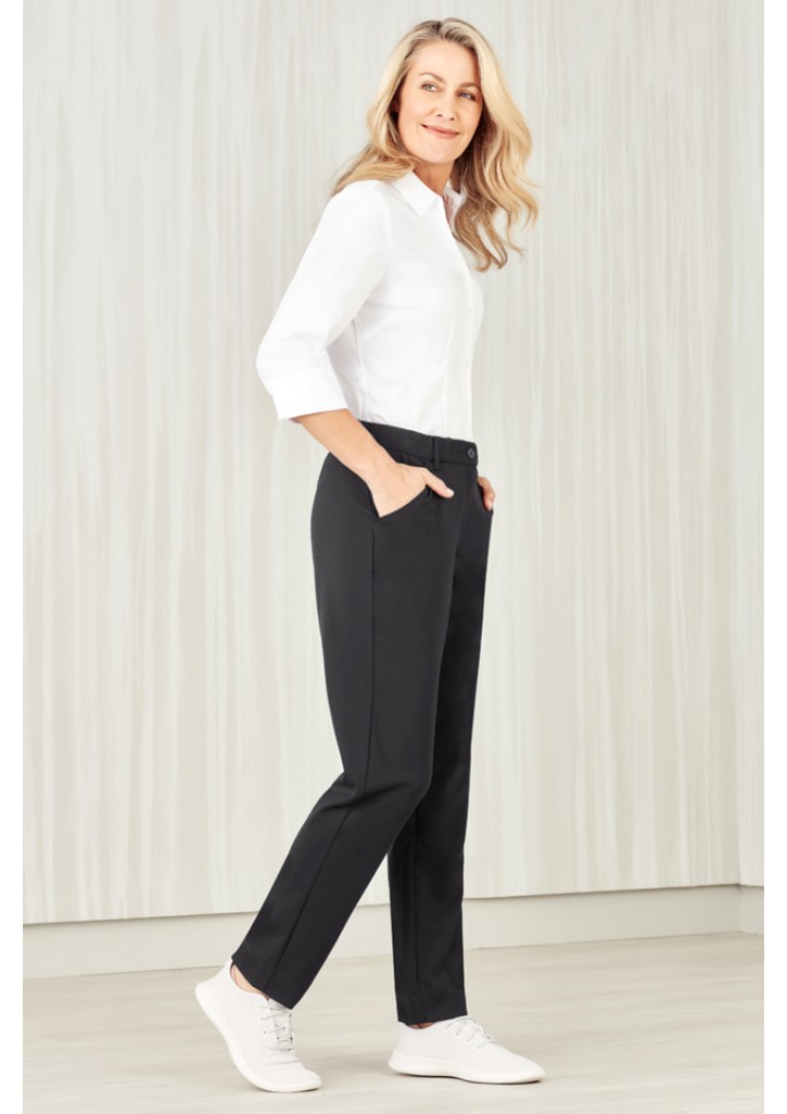 Womens Comfort Waist Slim Leg Pant