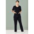 Womens Avery Tailored Fit Round Neck Scrub Top