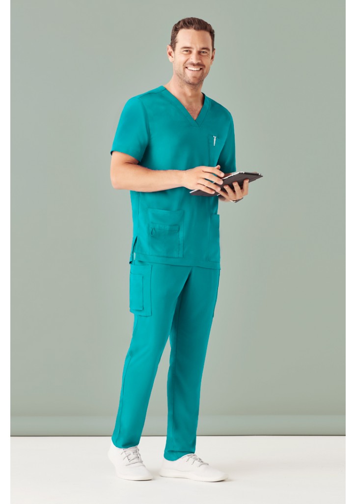Mens Avery V-Neck Scrub Top