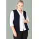 Womens Button Front Knit Vest