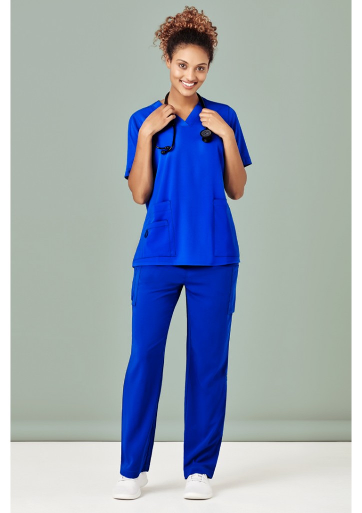 Womens Avery Easy fit V-Neck Scrub Top