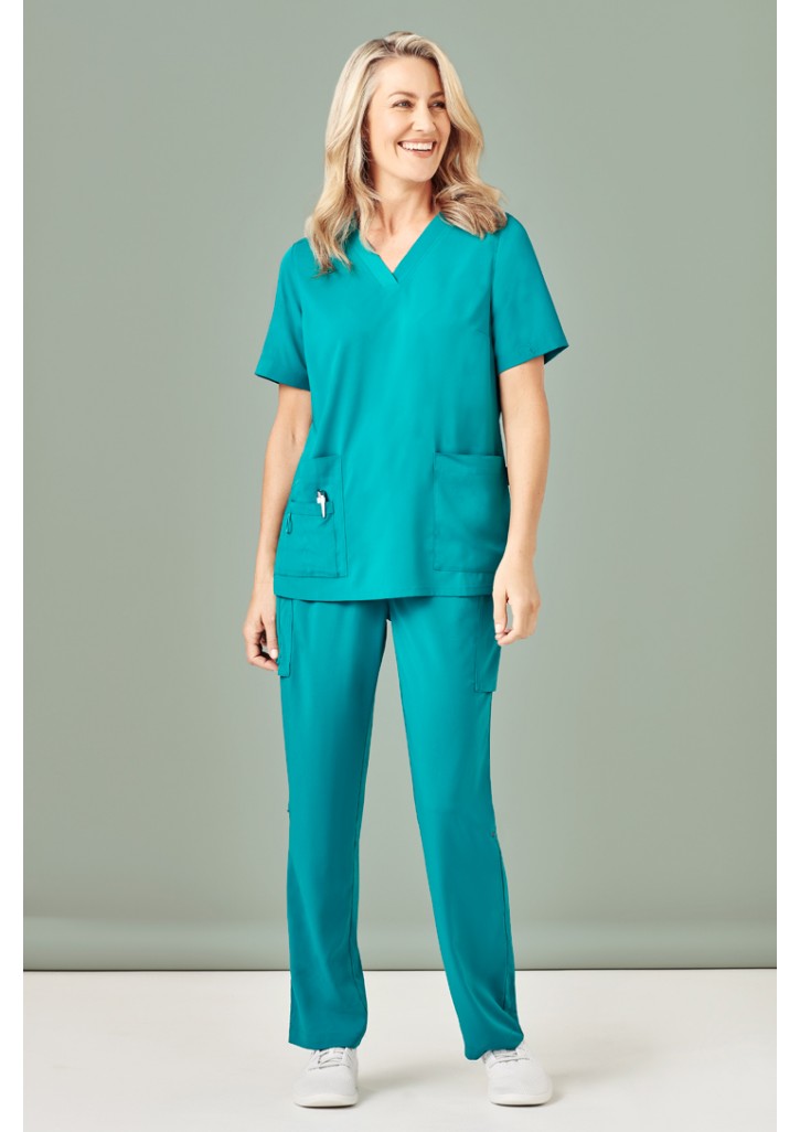 Womens Avery Multi-Pocket Straight Leg Pant
