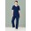 Womens Avery Multi-Pocket Straight Leg Pant - Navy