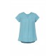 Womens Kayla V-neck Pleat Blouse