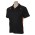 Mens Splice Polo - Black / Orange