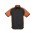Mens Nitro Shirt - Black / Orange / White