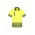 Mens Tracks Polo - Yellow/Charcoal