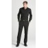 Mens Plain Flat Front Pant