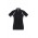 Ladies Renegade Polo - Black / White / Silver
