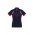 Ladies Renegade Polo - Navy / Red / Silver