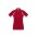 Ladies Renegade Polo - Red / White / Silver