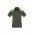 Mens Rival Polo - Grey / Fluoro Lime
