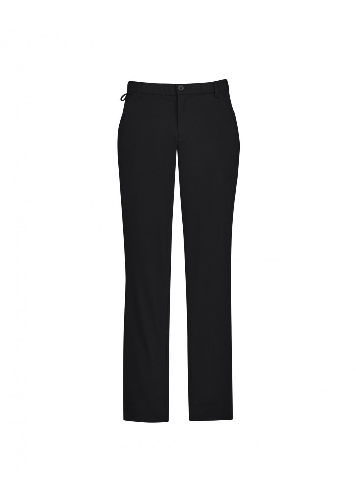 Mens Comfort Waist Flat Front Pant
