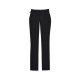 Mens Comfort Waist Flat Front Pant