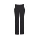 Mens Comfort Waist Flat Front Pant
