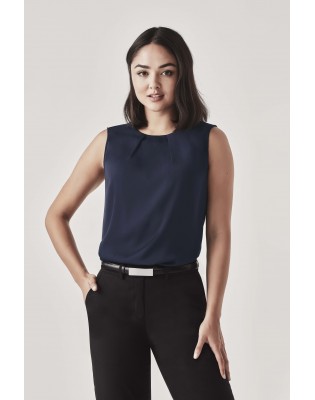 Womens Estelle Pleat Blouse