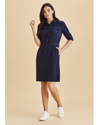 Womens Chloe Georgette Shirt Dress