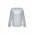 Ladies Madison Boatneck Blouse - Silver