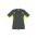 Kids Renegade Tee - Grey / Fluoro Lime / Silver