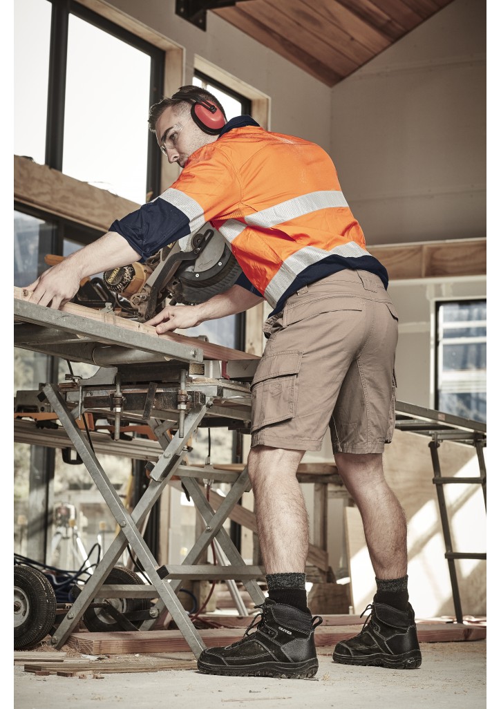 Mens Streetworx Curved Cargo Short