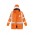 Mens Hi Vis X Back Taped 4 in 1 Waterproof Jacket - Orange